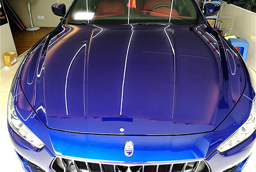 汽車(chē)保養(yǎng)項(xiàng)目中的鍍晶、鍍膜UV固化機(jī)設(shè)備快速照射固化